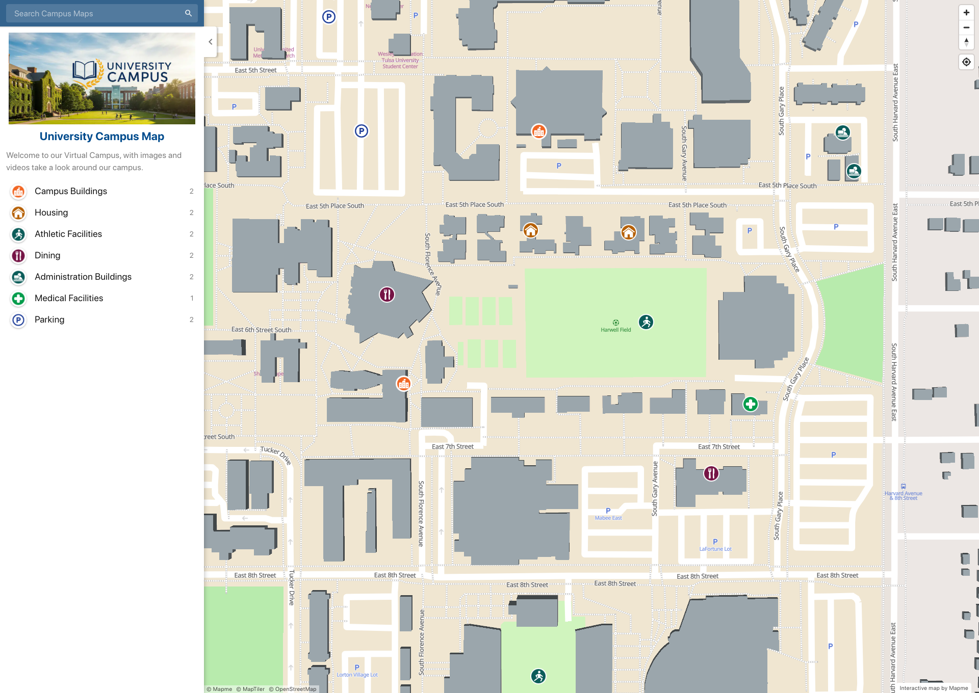 american tobacco campus map District Waterline Replacement Restaurants & Retail - American