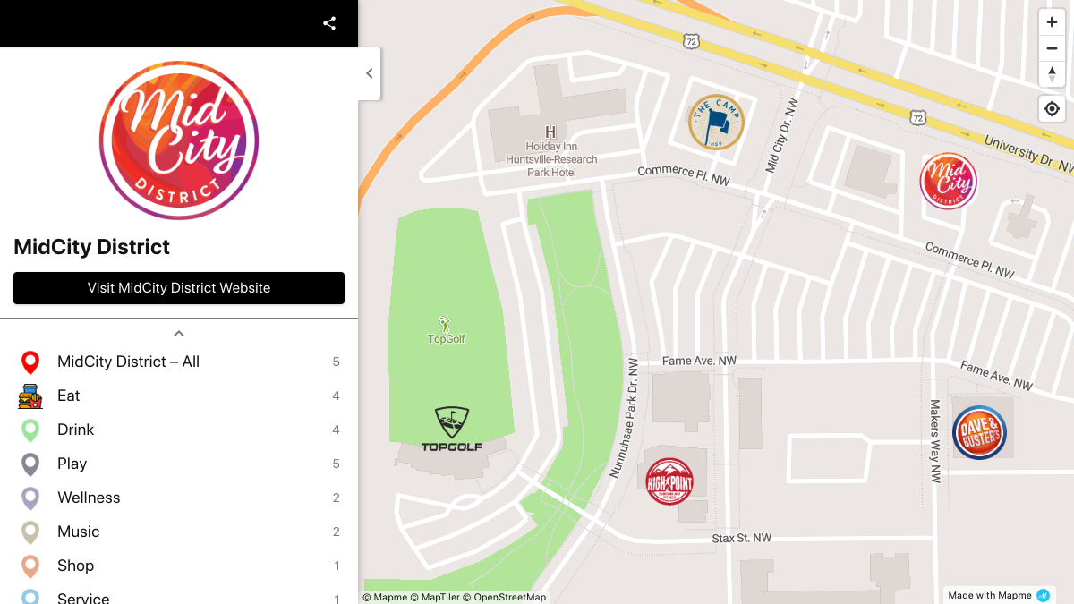 MidCity District | Interactive Map
