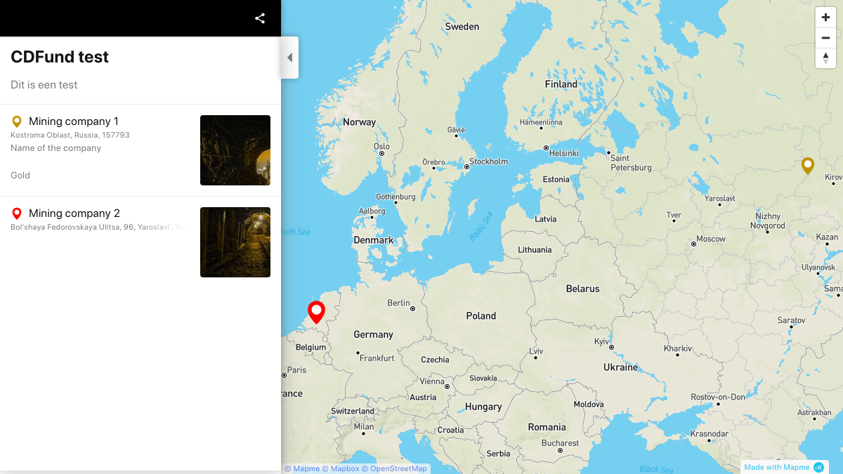 CDFund Discovery Map | Interactive Map