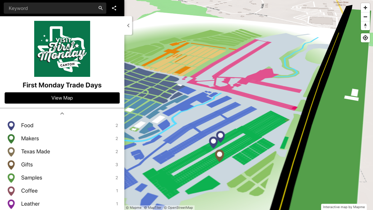 First Monday Finder | Interactive Map