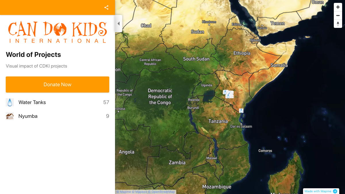 World of Projects | Interactive Map