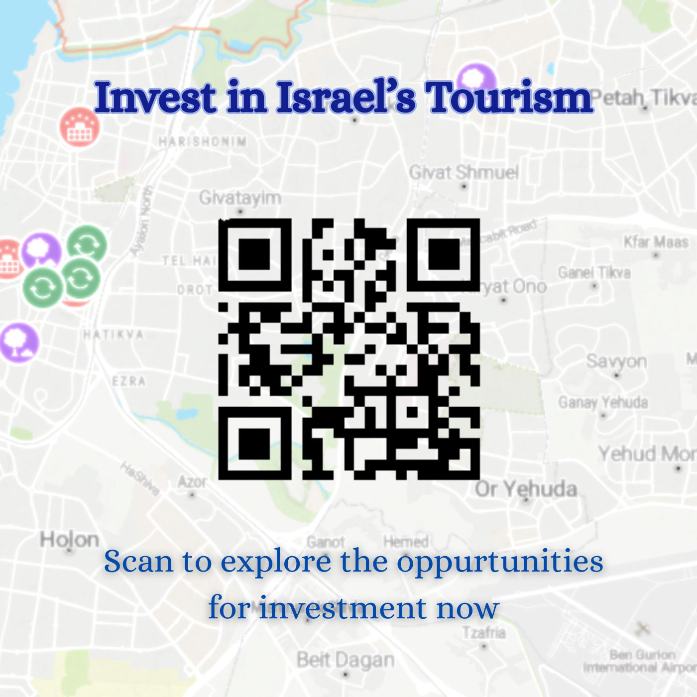 Invest in Tourism in Israel | Interactive Map