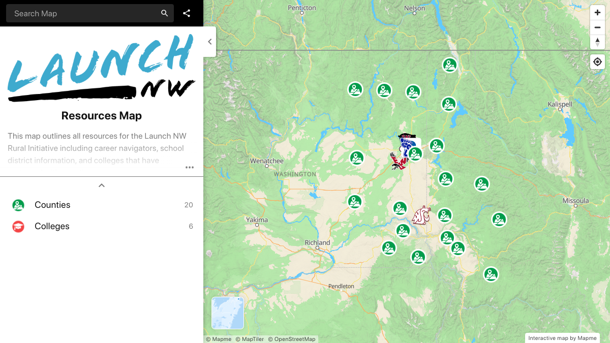 Resources Map | Interactive Map