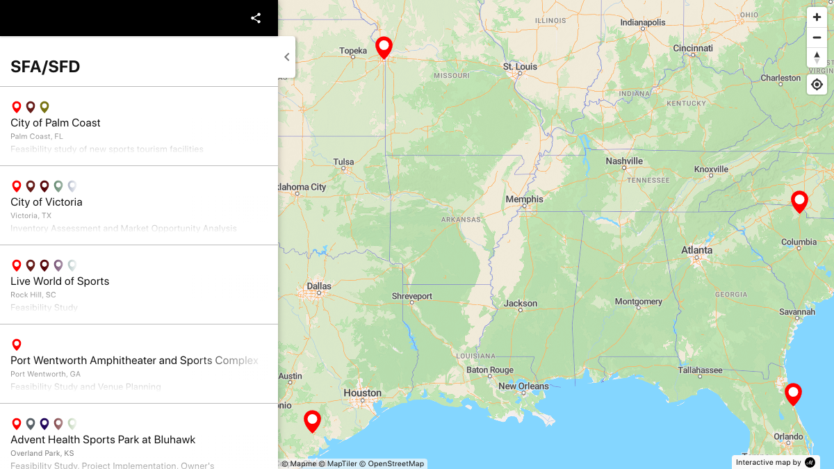 SFC Website | Interactive Map