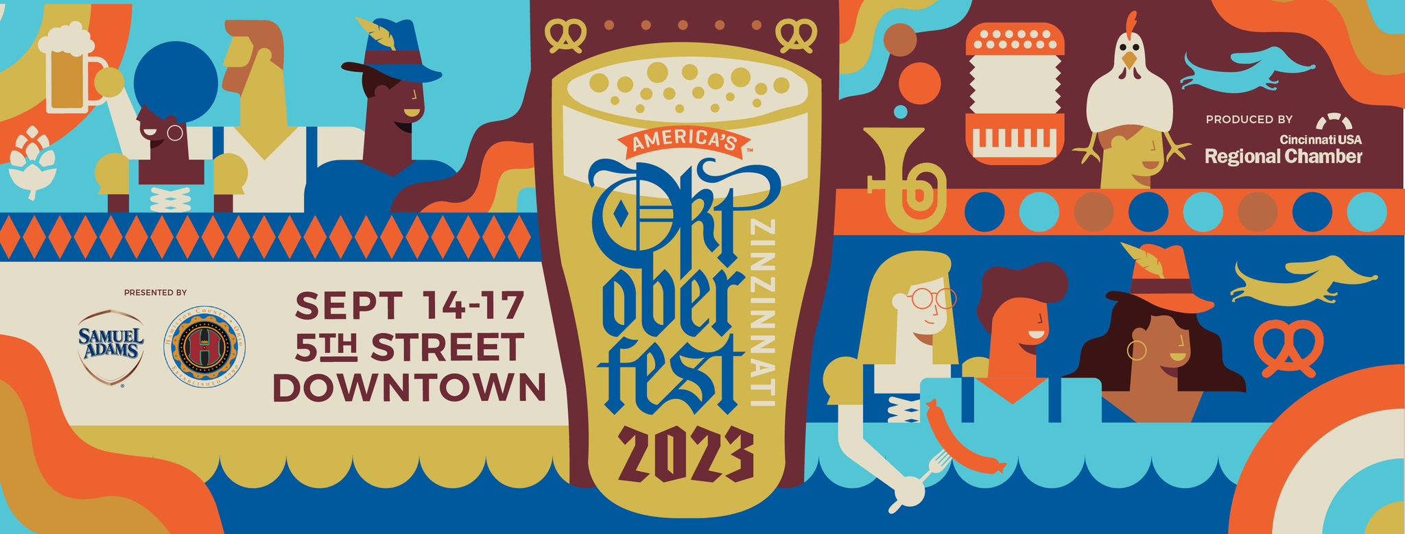 Oktoberfest Zinzinnati 2023 Interactive Map