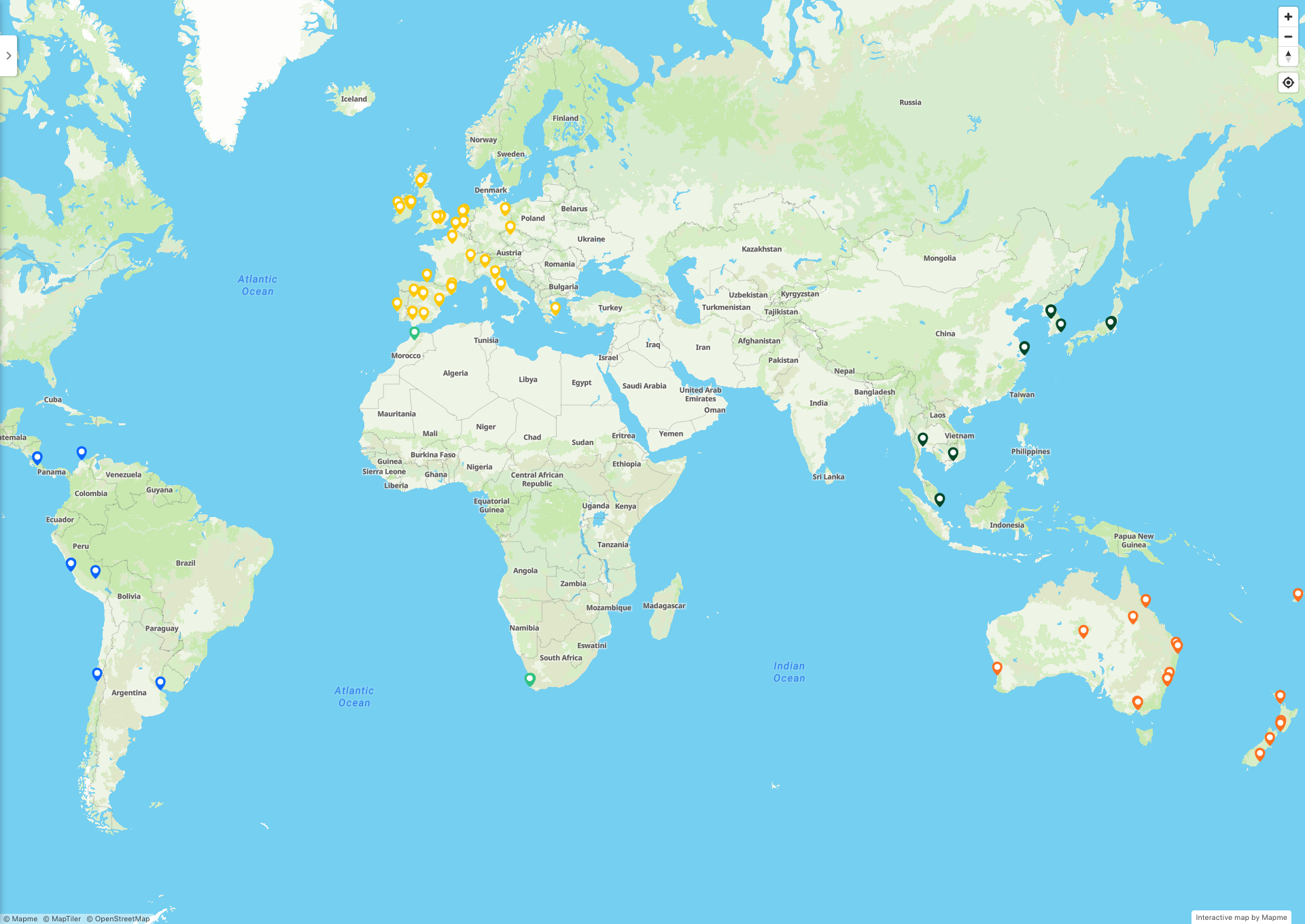 Where can WorldStrides take you? | Interactive Map