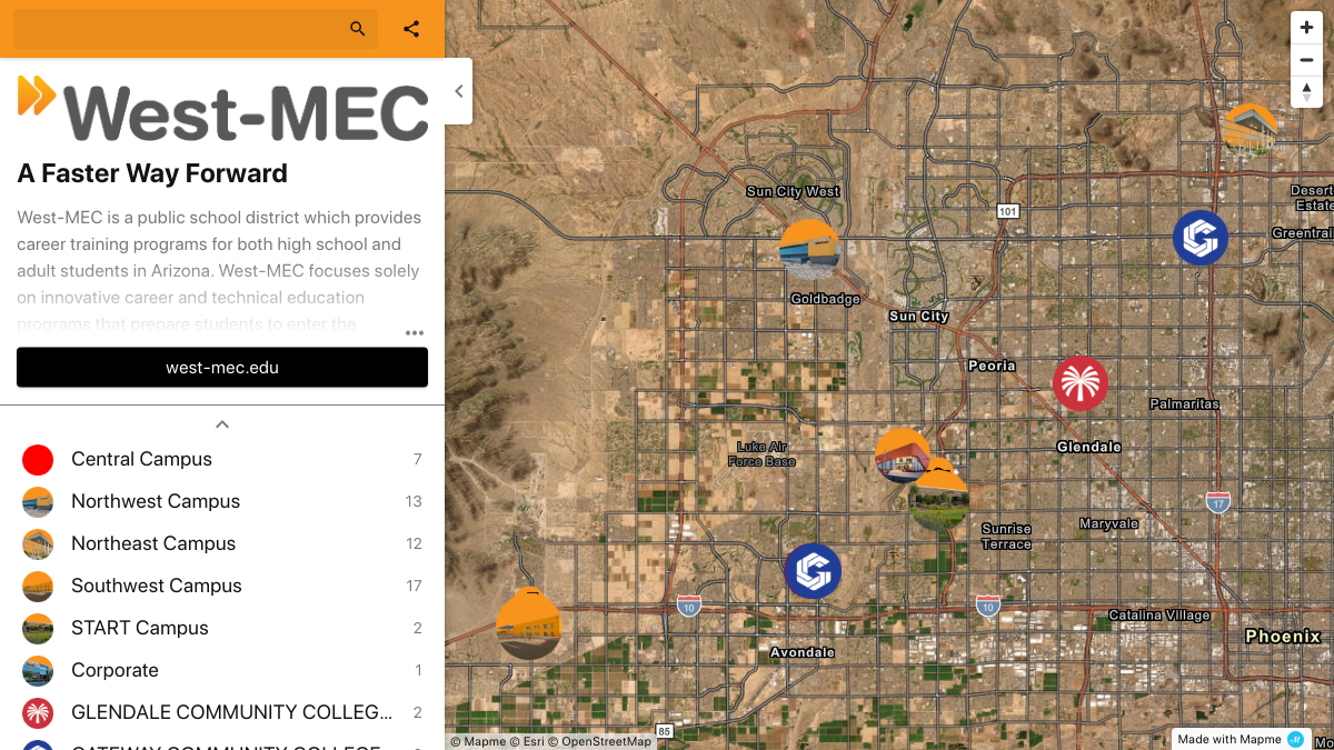 A Faster Way Forward | Interactive Map